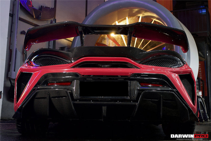2015-2021 McLaren 540c/570s BKSS Style Rear Bumper and Wing and Engine Trunk and Exhaust