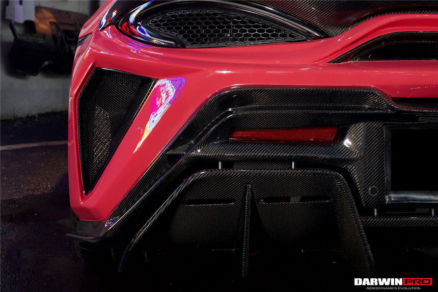 2015-2021 McLaren 540c/570s BKSS Style Rear Bumper and Wing and Engine Trunk and Exhaust