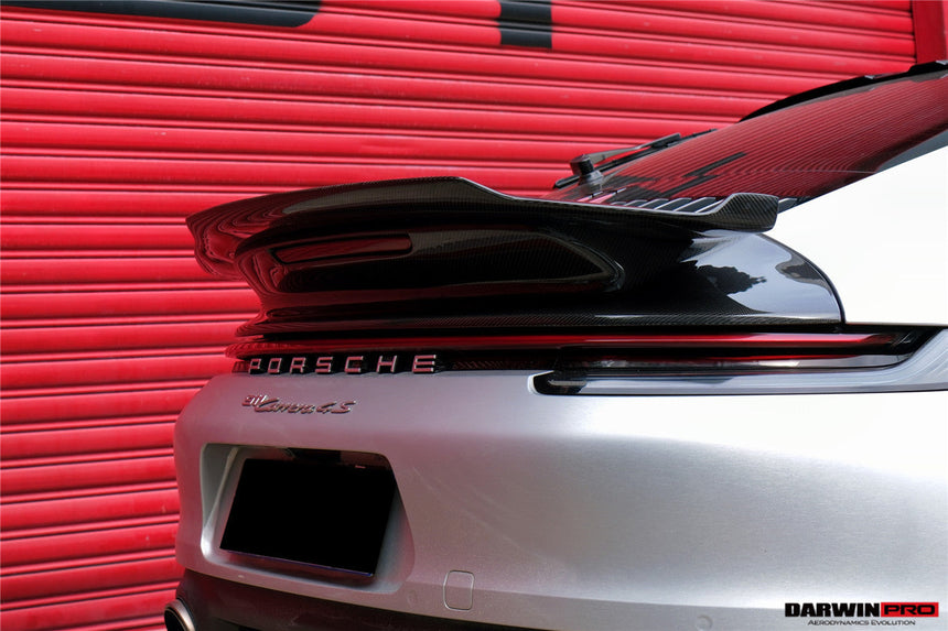 2019-2023 Porsche 911 992 Targa / Cabriolet BKSSII Style Trunk Wing