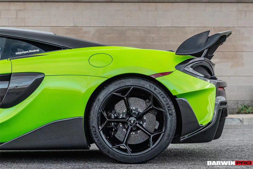 2018-2021 McLaren 600lt Carbon Fiber Rear Bumper Side Canards