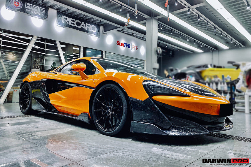 2015-2021 McLaren 600lt 540C 570S Cabon Fiber Side Skirts Under Board