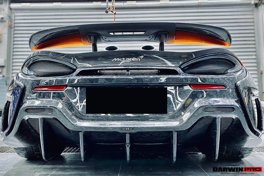 2018-2021 McLaren 600lt Carbon Fiber Rear Bumper