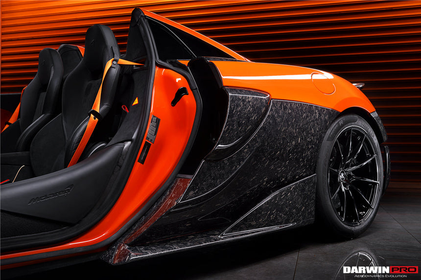 2018-2021 McLaren 600lt Cabon Fiber Quarter Panel Rear Side Skirts