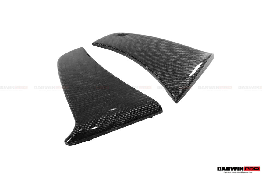 2018-2021 McLaren 600lt Carbon Fiber Rear Bumper Side Canards