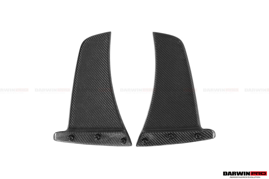 2018-2021 McLaren 600lt Carbon Fiber Rear Bumper Side Canards