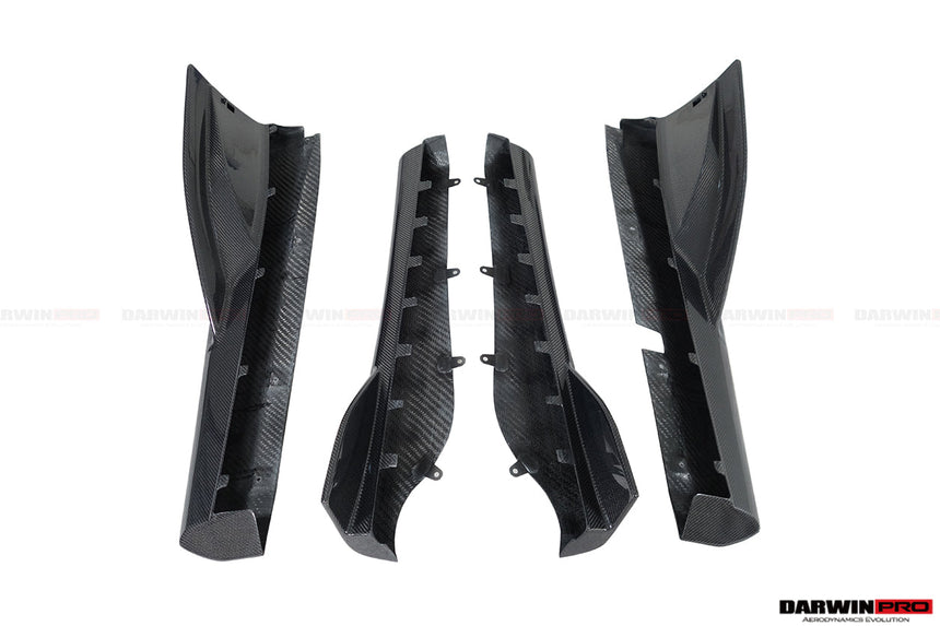 2015-2021 McLaren 600lt 540C 570S Cabon Fiber Side Skirts Under Board
