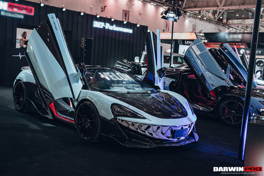 2018-2021 McLaren 600lt Carbon Fiber Front Bumper Side Splitter
