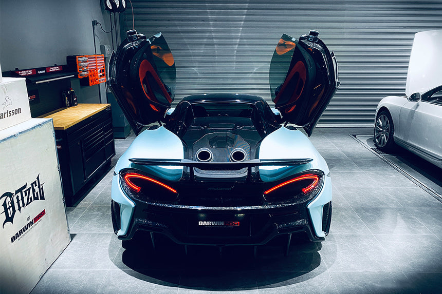 2018-2021 McLaren 600lt Carbon Fiber Rear Bumper
