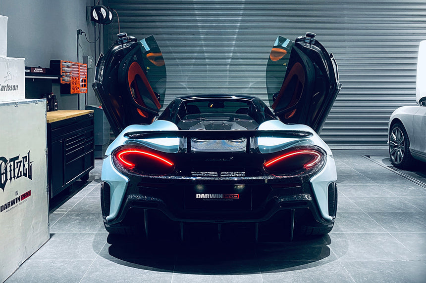 2018-2021 McLaren 600lt Carbon Fiber Rear Bumper