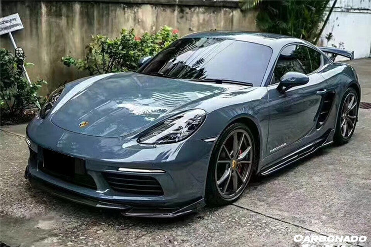 2017-2023 Porsche 718 Cayman/Boxster AM Style Carbon Fiber Side Skirts