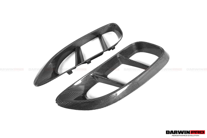 2016-2023 Porsche 718 Cayman/Boxster Carbon Fiber Side Air Vents