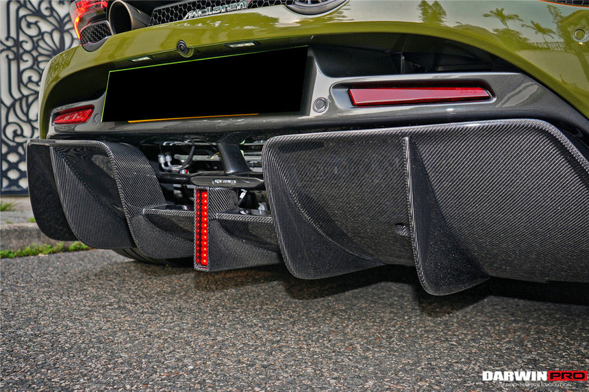 2017-2021 McLaren 720s Se²NWBII Style Carbon Fiber Rear Diffuser