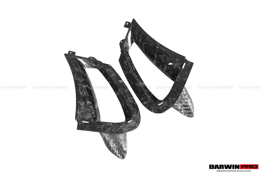 2017-2020 McLaren 720s Carbon Fiber Front Bumper Side Air Vents Replacement