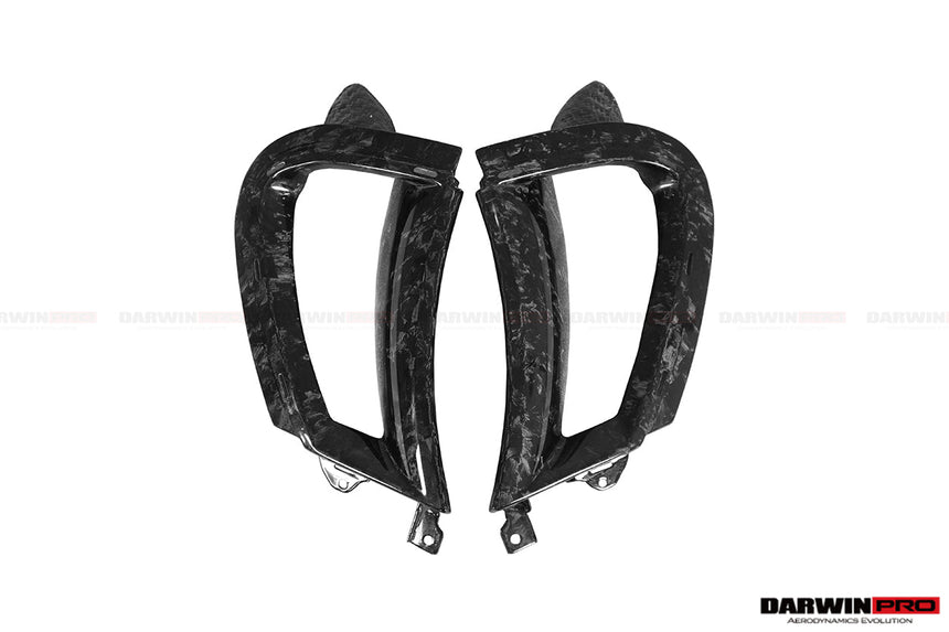 2017-2020 McLaren 720s Carbon Fiber Front Bumper Side Air Vents Replacement