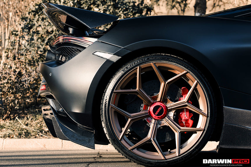 2017-2021 McLaren 720s BKSS Style Carbon Fiber Rear Diffuser