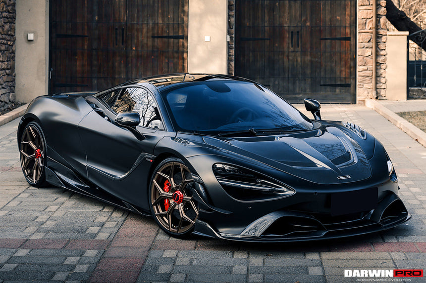 2017-2021 McLaren 720s Se²NWB Style Carbon Fiber Front Lip