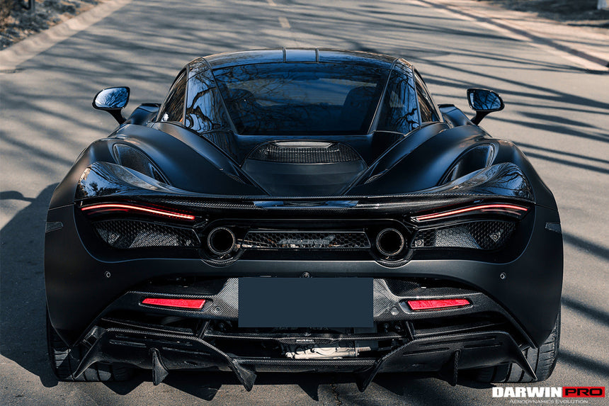 2017-2021 McLaren 720s BKSS Style Carbon Fiber Rear Diffuser