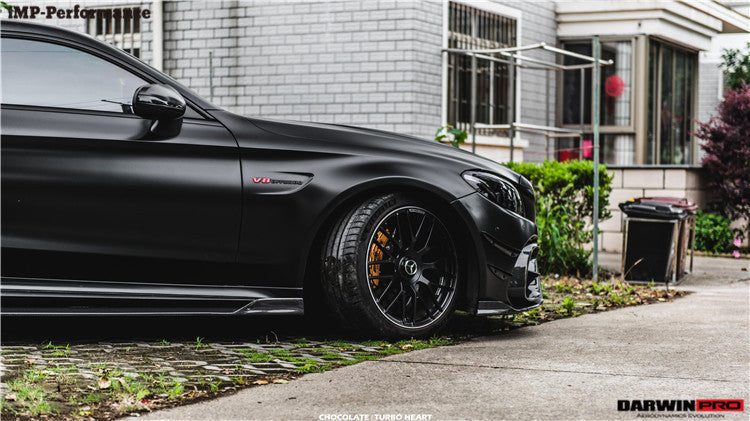 2015-2021 Mercedes Benz C63 / C-Class Coupe IMP Performance Carbon Fiber Side Skirts