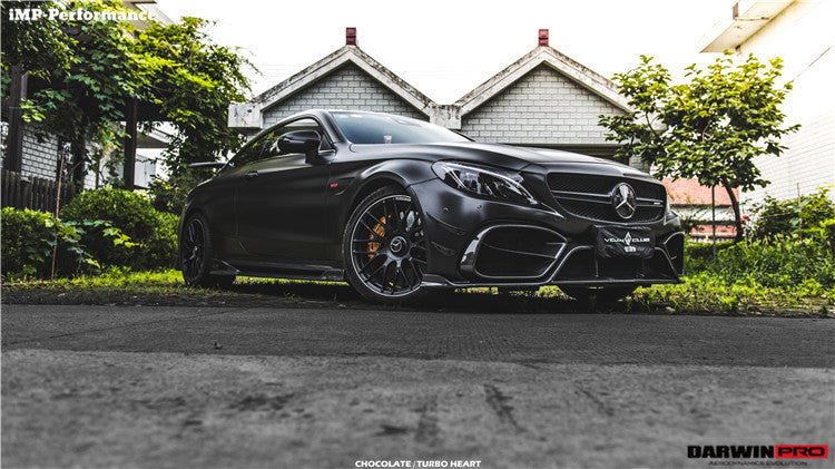 2015-2021 Mercedes Benz C63 / C-Class Coupe IMP Performance Carbon Fiber Side Skirts