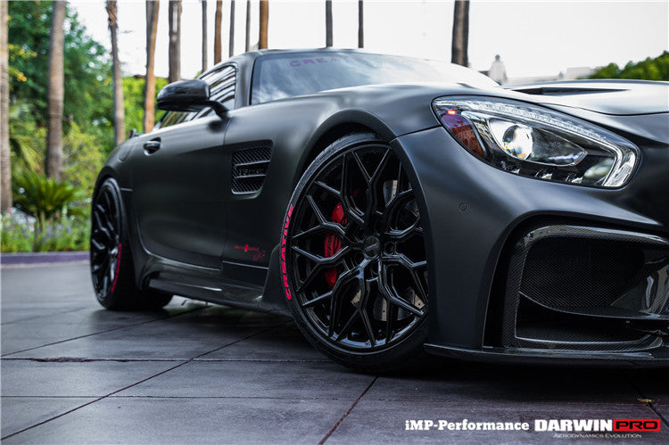 2015-2022 Mercedes Benz AMG GT/GTS IMP Performance Partial Carbon Fiber Side Skirts