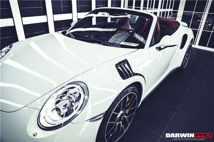 2016-2019 Porsche 911 991.2 Turbo/S GT3RS Style Partial Carbon Fiber Fender