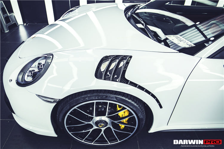 2016-2019 Porsche 911 991.2 Turbo/S GT3RS Style Partial Carbon Fiber Fender
