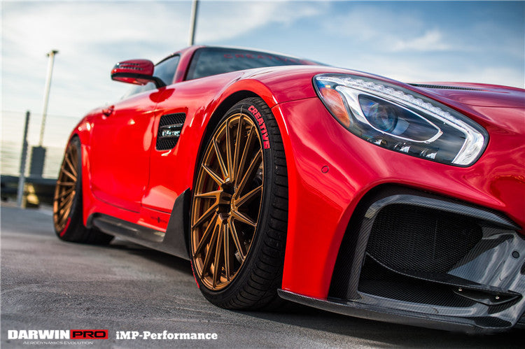 2015-2022 Mercedes Benz AMG GT/GTS IMP Performance Partial Carbon Fiber Side Skirts