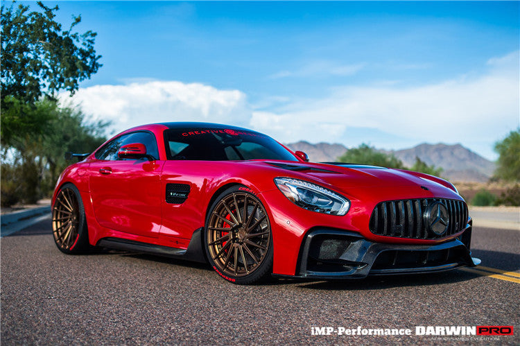 2015-2022 Mercedes Benz AMG GT/GTS IMP Performance Partial Carbon Fiber Side Skirts
