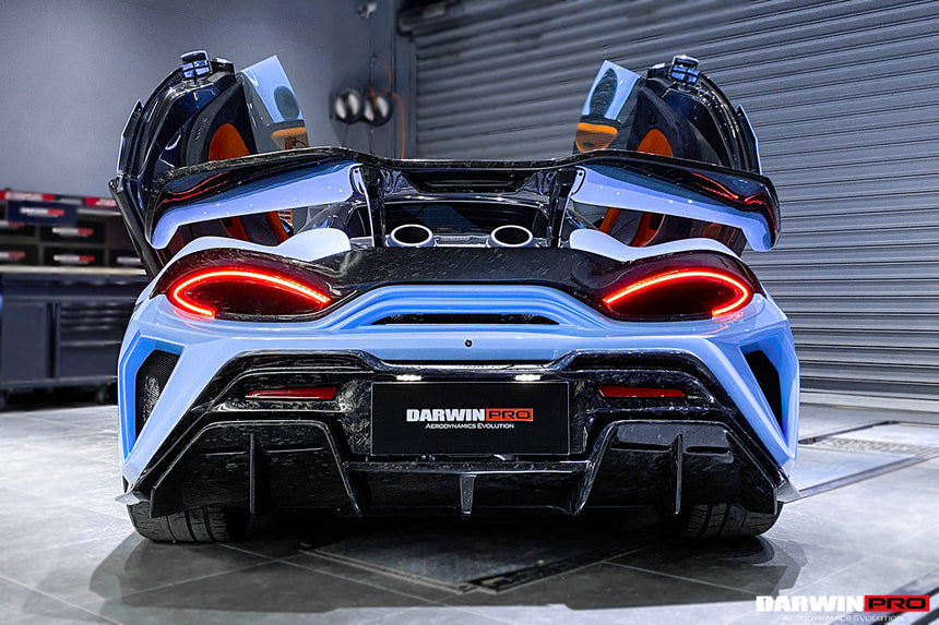 2018-2021 McLaren 600lt BKSS Style Carbon Fiber Trunk Spoiler