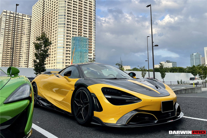 2017-2020 McLaren 720s Carbon Fiber Front Bumper Side Air Vents Replacement