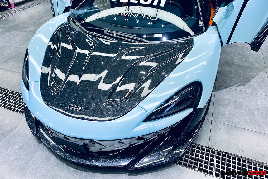 2018-2021 McLaren 600lt 2015-2021 540c/570s/570gt BKSS Style Carbon Fiber Hood
