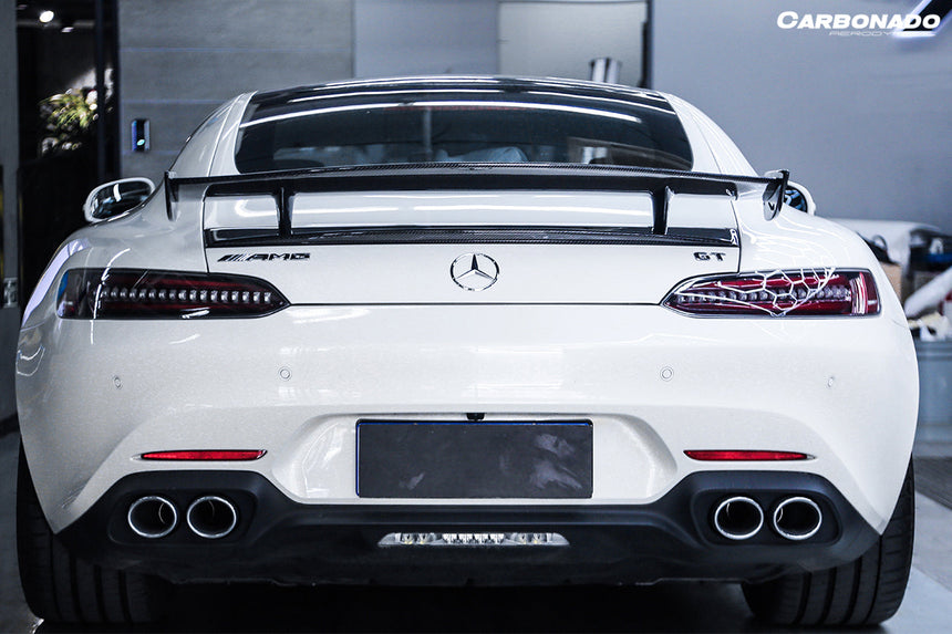 2015-2020 Mercedes Benz AMG GT/GTS/GTC RZS Style Carbon Fiber Trunk Spoiler