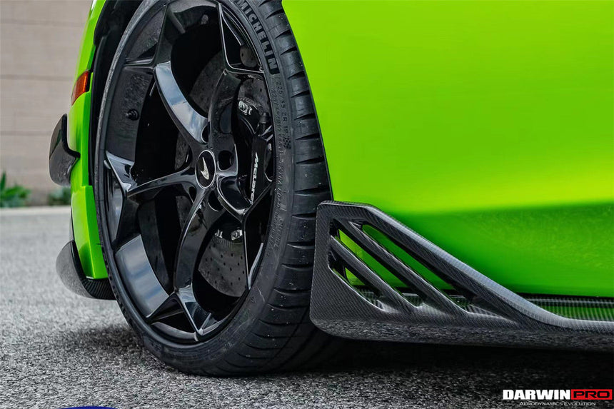 2015-2021 McLaren 600lt 540C 570S BKSS Style Cabon Fiber Side Skirts Under Board
