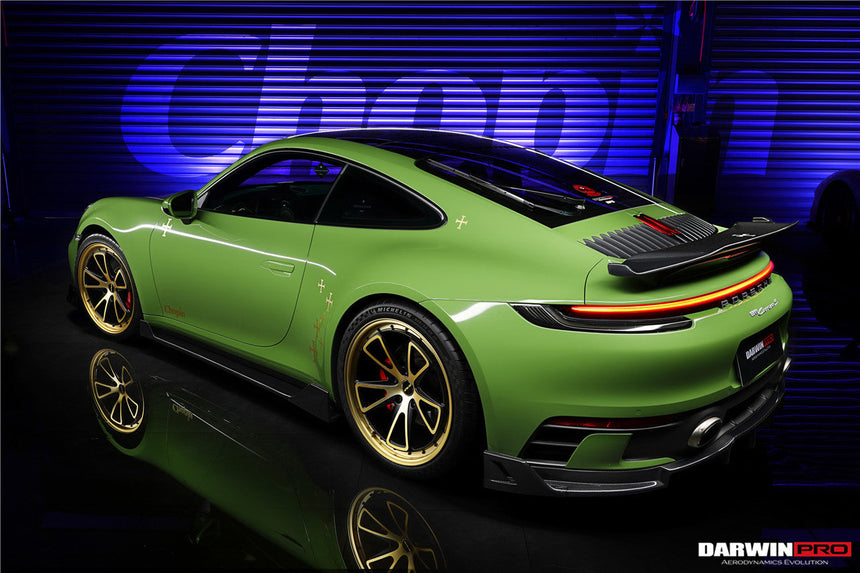 2019-2023 Porsche 911 992 Carrera/Targa S/4/4S SD-Sport Design Modl BKSS Style Rear Lip