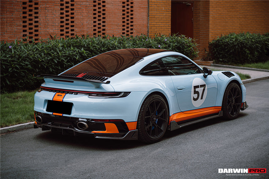 2019-2023 Porsche 911 992 Carrera/Targa S/4/4S SD-Sport Design Modl BKSS Style Rear Lip