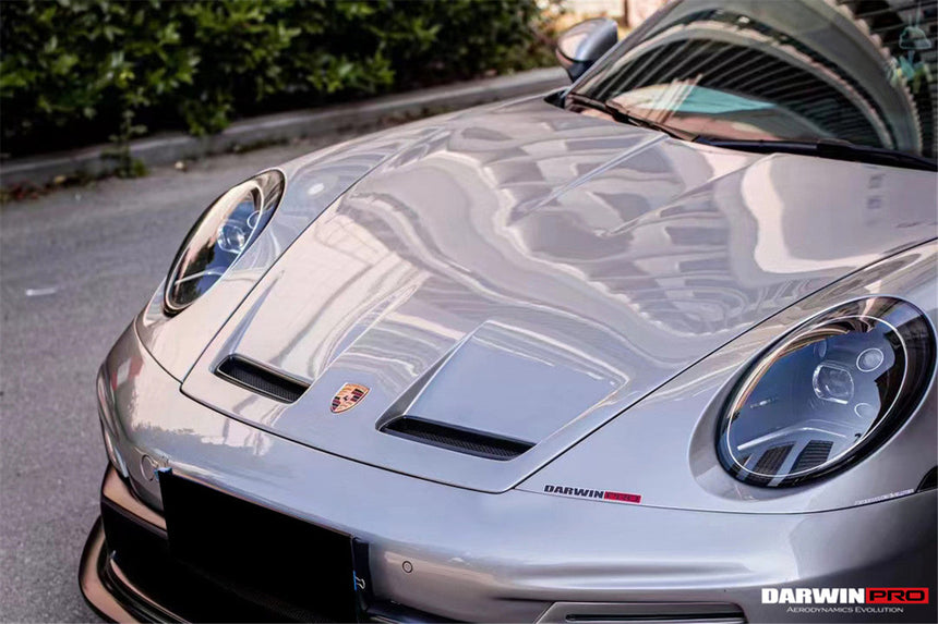2019-2023 Porsche 911 992 Carrera & S & 4 & 4S & Targa & Turbo S GT3 Style Hood