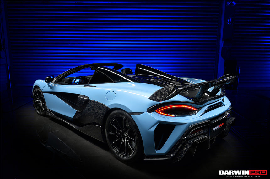 2015-2021 McLaren 600lt 540C 570S BKSS Style Cabon Fiber Side Skirts Under Board