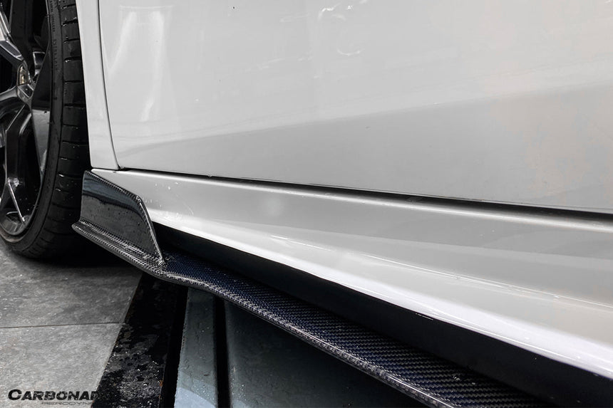 2015-2020 Lamborghini Huracan LP610/LP580 MD Style Carbon Fiber Side Skirts