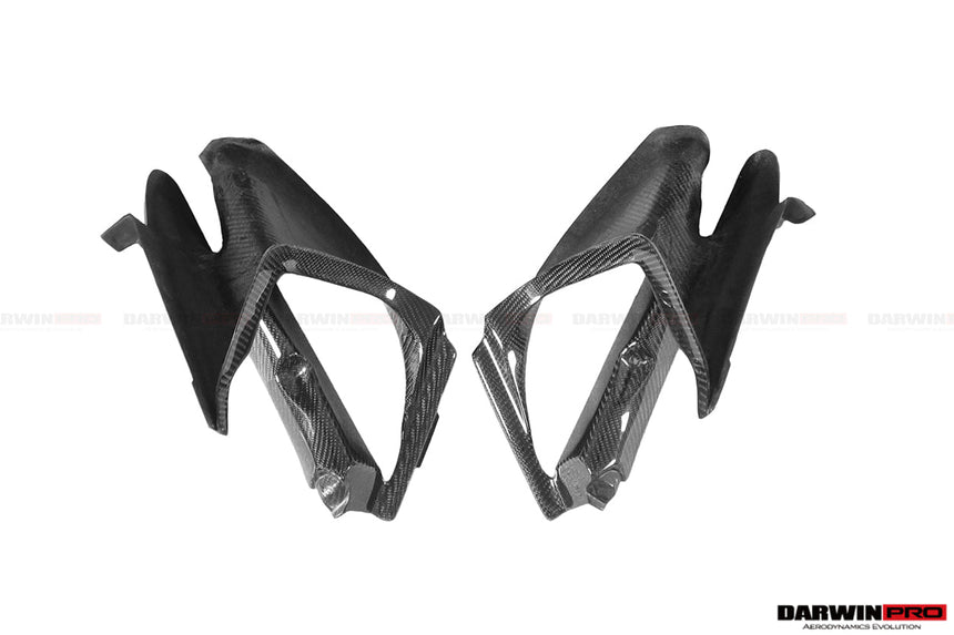 2017-2020 McLaren 720s Dry Carbon Fiber Headlight Inserts Tim Replacement