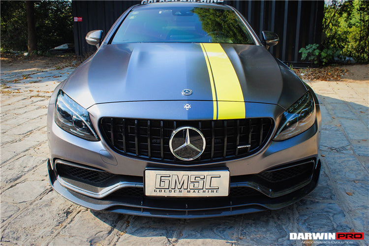 2015-2021 Mercedes Benz W205 C63/S AMG Carbon Fiber Front Canards