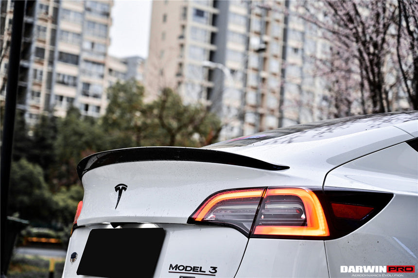 2017-2023 Tesla Model 3 IMP Performance Carbon Fiber Trunk Spoiler