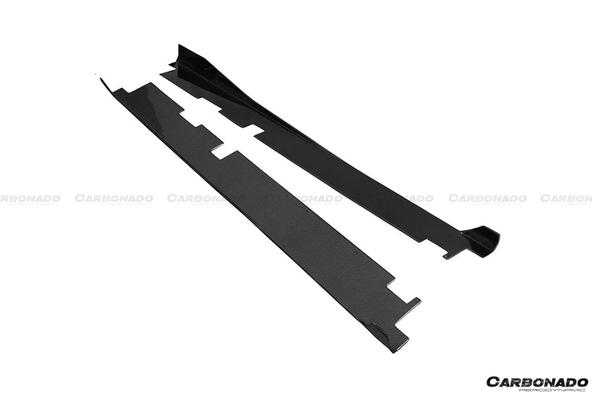 2015-2020 Lamborghini Huracan LP610/LP580 DC Style Carbon Fiber Side Skirts