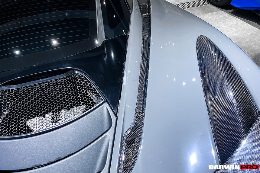 2017-2021 McLaren 720s Carbon Fiber Engine Hood Side Air Intake Vents