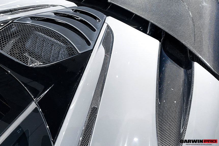 2017-2021 McLaren 720s Carbon Fiber Engine Hood Side Air Intake Vents