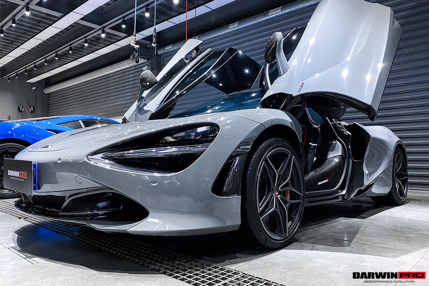 2017-2020 McLaren 720s Carbon Fiber Front Bumper Side Air Vents Replacement