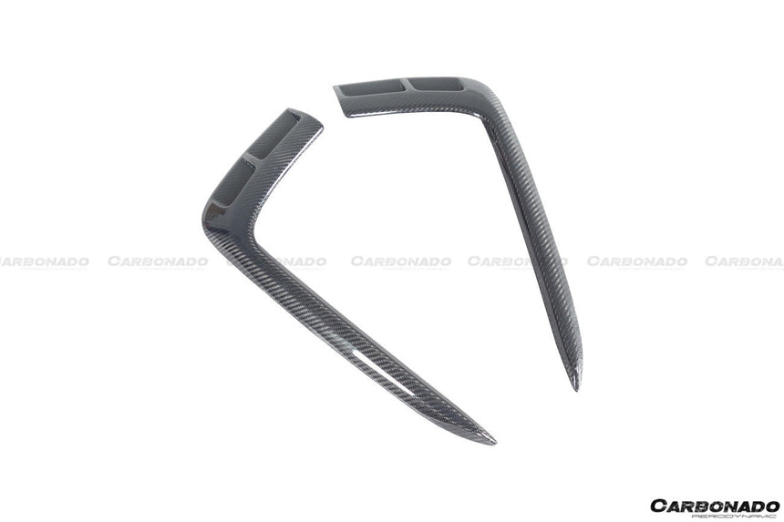 2016-2019 Bentley Bentayga OD Style Carbon Fiber Fog Light Cover