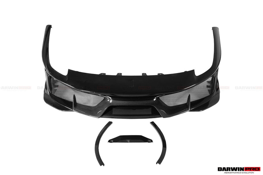 2018-2022 Ferrari 488 Pista Partial Carbon Fiber Front Bumper
