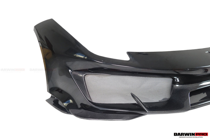 2018-2022 Ferrari 488 Pista Partial Carbon Fiber Front Bumper