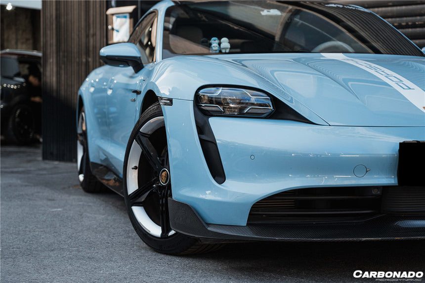 2019-2022 Porsche Taycan/4/4S/GTS/TURBO OD Style Front Lip