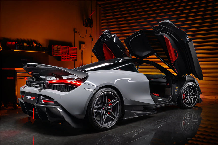 2017-2021 McLaren 720s Se²NWB Style Carbon Fiber Side Skirts